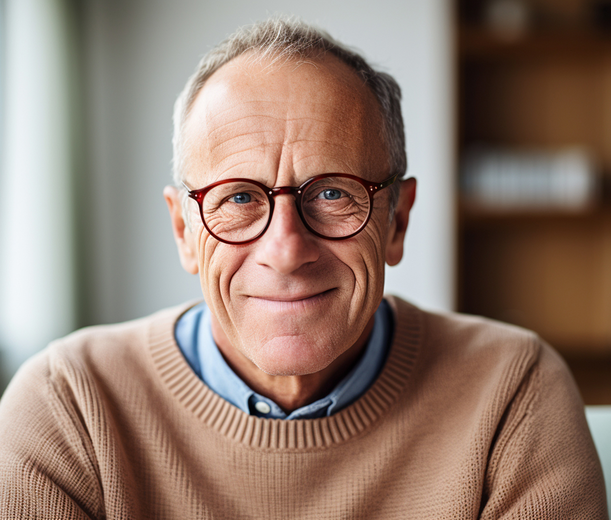 aelterer-mann-brille-frontaler-blick-in-kamera