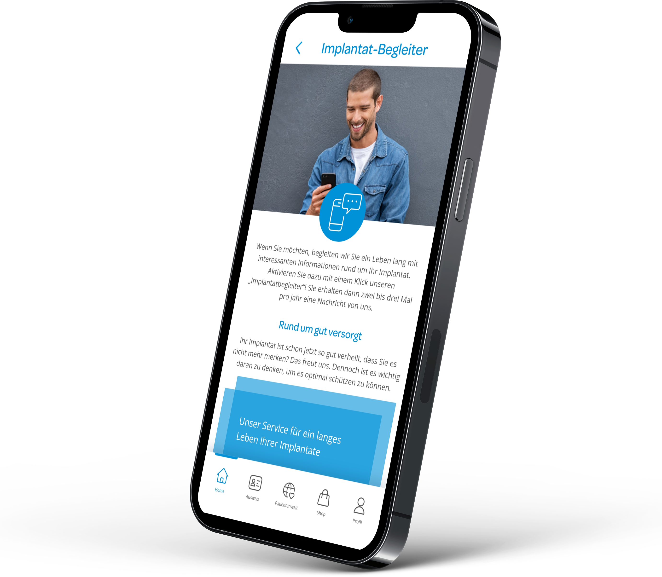 iphone-screen-app-28pro-services-implantatbegleiter